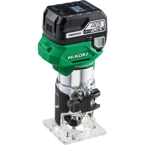 HIKOKI FREZARKA KRAWĘDZIOWA 18V M1808DA WPZ 2x5,0Ah 6-8mm BL HSC