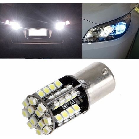 Ampoules LED, 44 SMD, CANbus, 1156 (P21W), 12V, lumière blanche