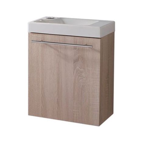 Ensemble Meuble et Lave-Mains ALTERNA Piccolo 2 Bois Clair - 7255754 (1/3)