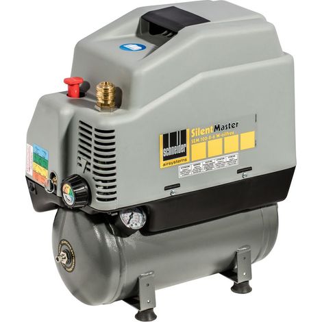 BWT Kolbenkompressor ERF Verfahren 3, max 50L/min, PN 8, 6L-Behälter, ölfrei, 50959