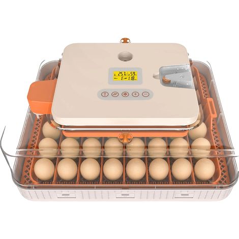 Incubateur à œufs, Tournant automatique, Thermostat numérique, 56Oeufs (1/2)