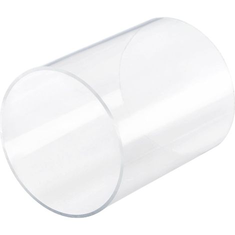 Acrylique Tuyau Rigide Rond Tube Transparent 66mm Diamètre Interne 70mm Diamètre Externe 100mm pour Éclairage Modèles Plomberie Artisanat (1/5)