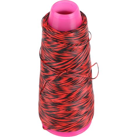 Corde pour Arc à Poulies et Arc Classique - Ficelle de Tir Noire et Rouge pour Chasse et Tir à l'Arc (1/5)