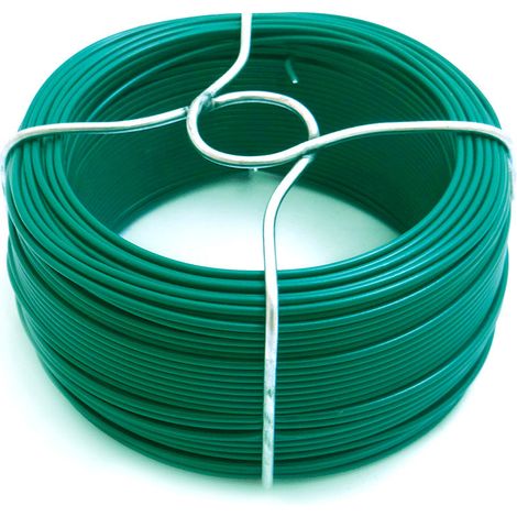 Filo con guaina verde n. 6 - 1,40 mm x 50 m - 240 g