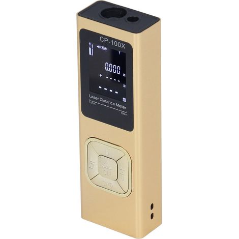 100m Metre Laser Numérique Rechargeable Télémètre Laser avec Niveau électronique, Mesure Laser Distance Mètre Laser Mesure De Distance Longueur/Hauteur/Surface/Volume/Pythagoricien