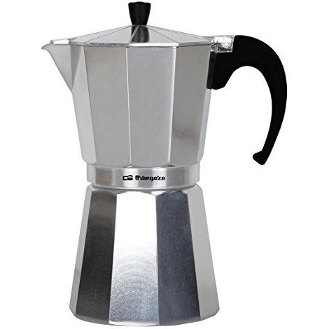 Machine à café Orbegozo KF200 aluminium 2 tasses