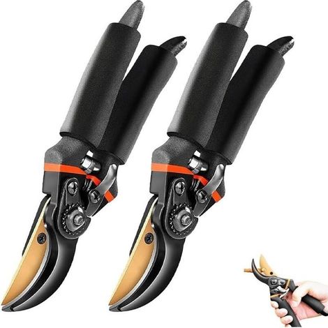 Kit d'Outils de Jardinage 7 Pièces - Ensemble Cadeau Anti-Rouille avec Sac Durable - pour Femmes et Hommes