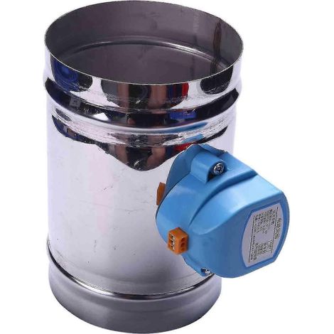 Clapet anti-retour d'air en acier inoxydable de 125 mm pour conduit d'air électrique de 5 pouces de ventilation (1/5)