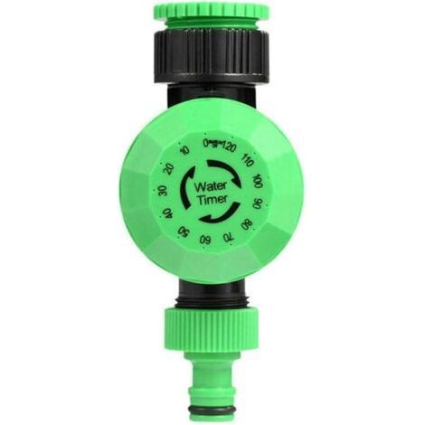 FENOPLASTICA1 Minuteur Mécanique, Contrôle 5-120 Minutes, Raccord 3/4, Pour Système Arrosage Jardin (1/5)