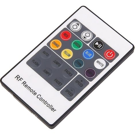 Télécommande sans fil RF à 20 touches pour rubans LED RGB 5050/3528 (1/5)