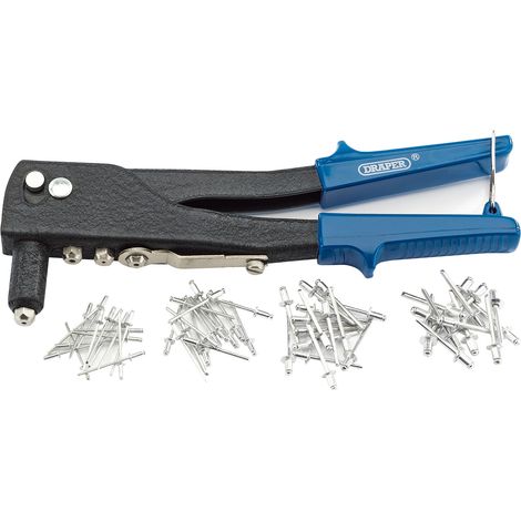 Draper Hand Riveter Kit for Aluminium Rivets (Model 27847) – Complete Riveting Tool Set for Durable and Precise Rivet Installation (1/5)