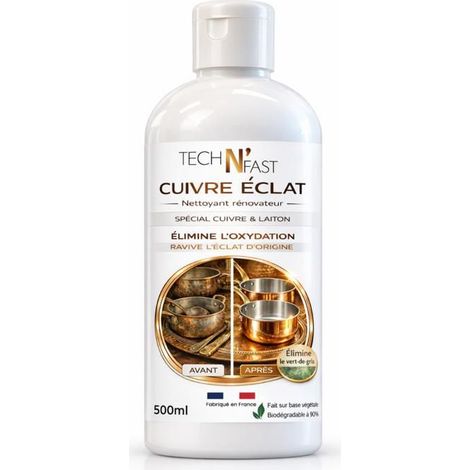 Pâte Nettoyante Cuivre et Laiton – Rénovateur Anti-Oxydation – Élimine Vert-de-Gris – Brillance Longue Durée