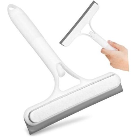 Pair Raclette De Nettoyage avec Éponge Et Raclette pour Vitres Outil Pratique pour Nettoyer Fenêtres Et Lisses (1/5)