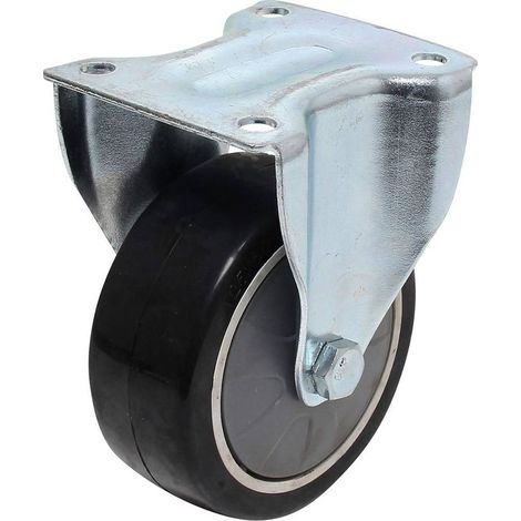 Roue Fixe pour Servante d Atelier - 115 x 165 x 120 mm - Résistante et Pratique, Acier, Pro - D-Work (1/5)
