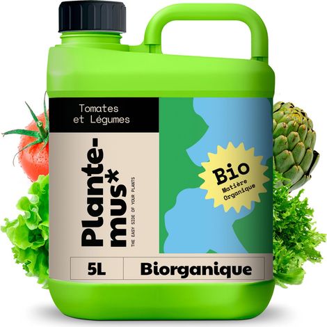 Engrais Tomates et Légumes, Récoltes Abondantes, Fruits, Fraises, Agrumes, Oliviers, Fertilisant Liquide Nutrition Complète, 5 L (1/5)