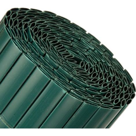 Cañizo doble cara pvc verde 1 x 3 m (1/6)