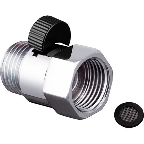 1/2-Zoll-Metall-Absperrventile für Duschen, Eck-Ersatzteile, wasserbeständig. – AquaForge