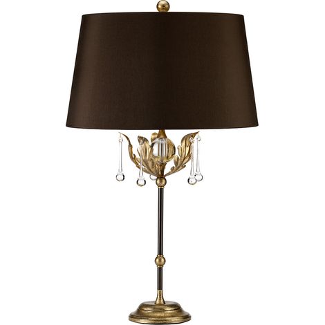 Elstead Amarilli - Lampada da tavolo a 1 luce Oro, Bronzo, E27 (1/2)