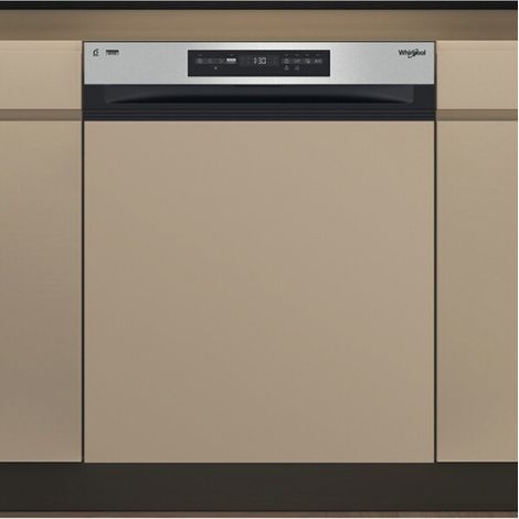 Whirlpool – Lave-vaisselle intégrable 60cm 15 couverts – Classe A – 38dB – Natural Dry – Powerclean Pro – MaxiSpace