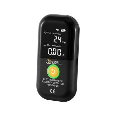 PCE Instruments PCE-EMF 20 Tester di campo magnetico Nero