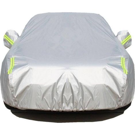 Housse de voiture extérieure 490x180x150cm – Protection contre poussière, neige, soleil et froid – Tissu non tissé durable (1/5)