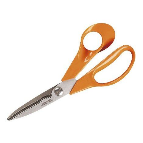 Tijeras de Jardín Fiskars Hojas de Acero Inoxidable Ergonómicas