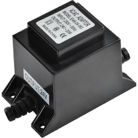 Transformateur circulaire étanche de type E, transformateur d'alimentation pour éclairage sous-marin AC 220V à 24V, 20W-AC24V DO. (1/5)