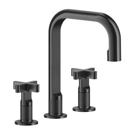 Gessi Inciso+ Mélangeur lavabo 3 trous, bec H=139 mm x 160 mm