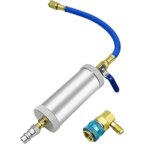 Inyector de aceite para aire acondicionado, llenador de refrigerante, herramientas de refrigeración de motores para uso doméstico y profesional. (1/5)
