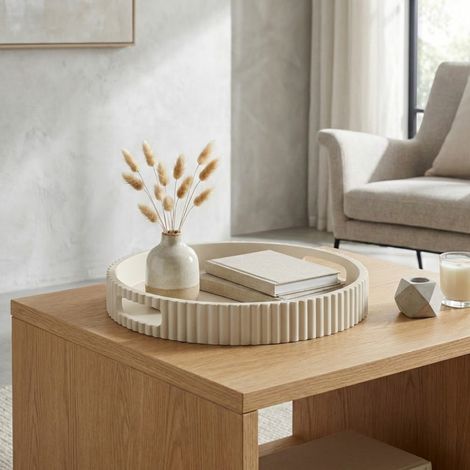 Maison Ribbed Sand Tray Decoration (1/2)