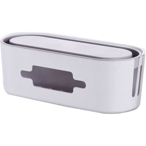 Boîtes De Rangement, Cable Storage Box, Boîtes Rangement Câbles, Cordon Multiprise Cache Boîte, Organisateur De Câble, pour Dissimuler Multiprises Et Câbles (1/4)