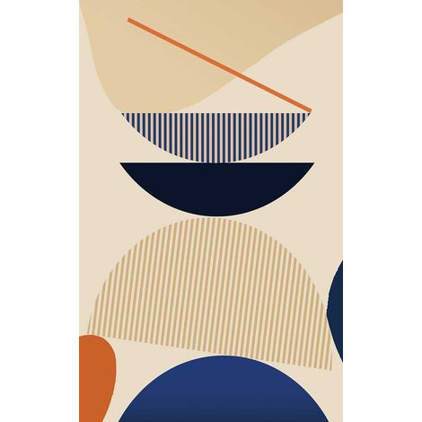 Tableau Art géométrique suspension - 50x80cm - made in France (1/5)