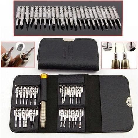 25Pcs Outils de réparation de tournevis de précision pour appareil électronique (1/4)