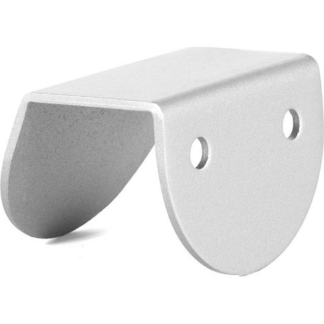 TRENTADUE tirador de acero bando. plata mate. longitud 40mm ,  (1/3)