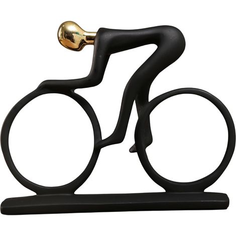 Sportfiguren aus Kunstharz, dekorative Regalfiguren, Fahrradornamente, Kunstskulpturen, Golffiguren, Dekoration für Zuhause oder Büro