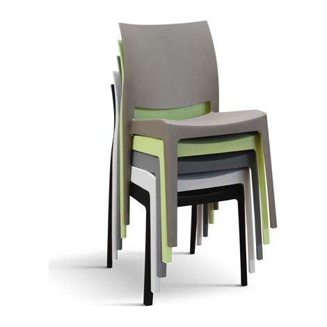 ELLIOT - sedia di design moderno polipropilene (1/3)
