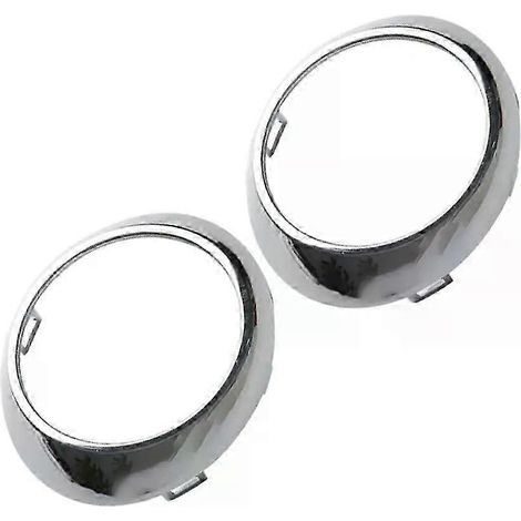 Pour Mercedes-Benz Classe R W251 R320 (2006-2010) : enjoliveur chromé gauche/droit de feu antibrouillard (références : 2518850374 et 2518850474). (1/5)