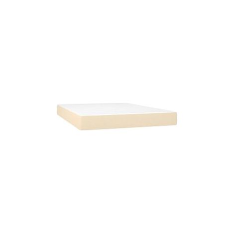 Matelas de lit à ressorts ensachés Crème 140x200x20 Tissu (1/5)