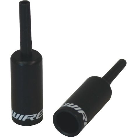 Embouts Doublés De Gaine Frein 5mm Aluminium - Lot De 50 Pièces - Jagwire