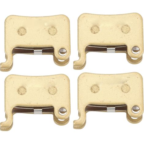 Plaquettes de frein à disque VTT en métal avec base cuivre pour pistes urbaines et rurales MJ01D (1/5)