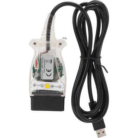K+DCAN-Kabel mit Schalter und USB-Schnittstelle, OBD2-Diagnosegerät für E60, E61, E81, E70, E83, E87, E90 und E91