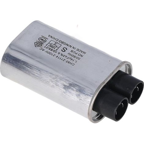 Condensateur haute tension pour micro-ondes 2100 V, 1,14 µF, universel, petit format (4,8 mm), compatible avec Galanz. (1/5)