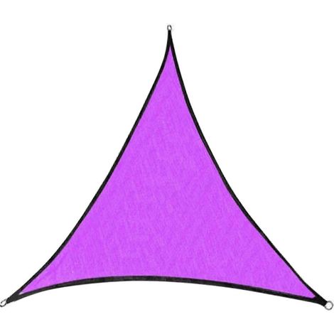 Meilleure vente - Auvent Delta Shelter, toile pare-soleil de jardin résistante anti-UV, protection UV triangulaire, violet (1/5)