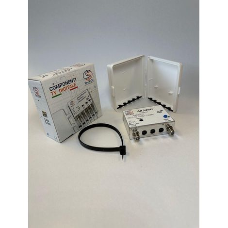 Amplificateur d'antenne TV de poteau 5G 34dB 1OUT, niveau de sortie 110dBµV (1/5)