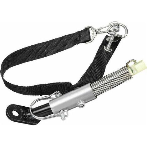 Coupleur d'attelage pour remorque de vélo coudé pour la Plupart des remorques de vélo,Attache de remorque de vélo pour Les Chiens d'enfants, Accessoire de vélo (1/5)