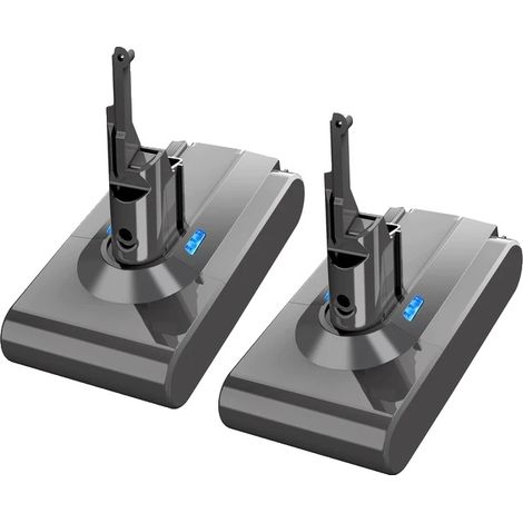 Batterie d'aspirateur, capacité 4000mAh/6000mAh, compatible 21.6V, 2PACK 6.0Ah (1/2)