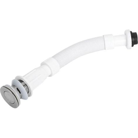 37-mm-Einrohr-Küchenspüle mit Geruchsneutralisierung, Siphon mit Abfluss nach unten, Edelstahl-Ablaufgarnitur, Sanitärzubehör (1/5)