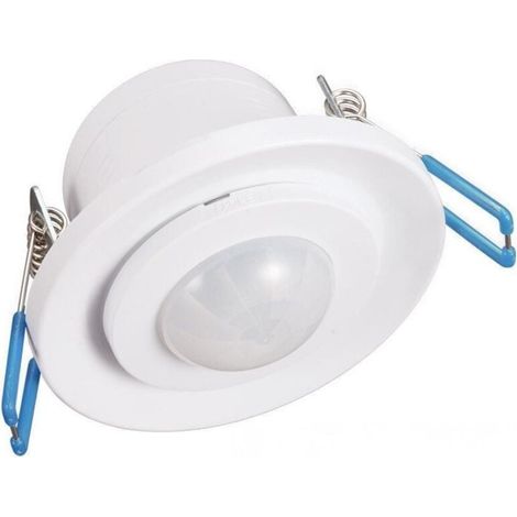 Bewegungsmelder für den Innenbereich, Deckenmontage (Unterputz und Aufputz), programmierbar, Infrarotsensor, 8 m / 360°, geeignet für LEDs, max. einstellbarer Bewegungsmelder, Schutzart IP20 (1/5)