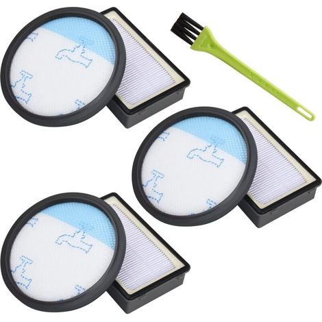 3 Lot Filtres pour Rowenta Compact Power Cyclonic RO3731EA RO3718EA RO3753EA, Filtre HEPA de Rechange Accessoires pour Rowenta / Moulinex / Tefal Compact Power Cyclonic Aspirateur, ZR005901 (1/5)