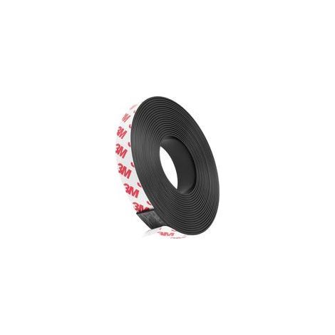 m 1 cm x 1,5 mm Bandes magnétiques auto-adhésives, bandes magnétiques auto-adhésives résistantes de 5 mètres, bandes magnétiques flexibles de 1 cm x 1,5 mm, adaptées aux aimants, à l'organisation et